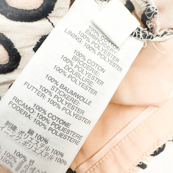 J. Crew Circle Embroidered Patterned Hot Pant Short Size 4 - Picture 4 of 5